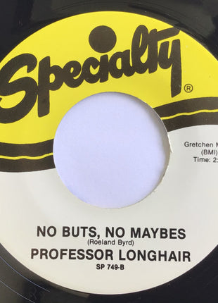 Professor Longhair : Cry Pretty Baby / No Buts, No Maybes (7", Single)