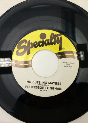 Professor Longhair : Cry Pretty Baby / No Buts, No Maybes (7", Single)