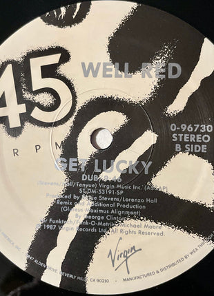 Well Red : Get Lucky (12")