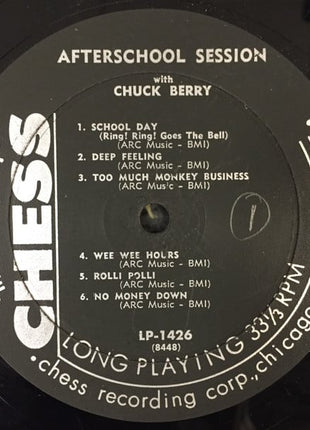 Chuck Berry : After School Session (LP, Album, Mono)