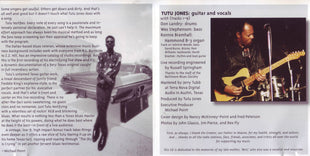 Tutu Jones : Live (CD, Album)