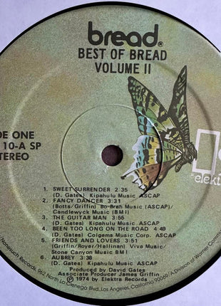 Bread : The Best Of Bread Volume Two (LP, Comp, SRC)