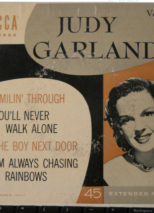 Judy Garland : Judy Garland Vol. 2 (7", EP)