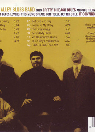 The Kilborn Alley Blues Band : Put It In The Alley (CD, Album)