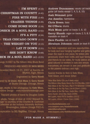 The Kilborn Alley Blues Band : Tear Chicago Down (CD, Album)