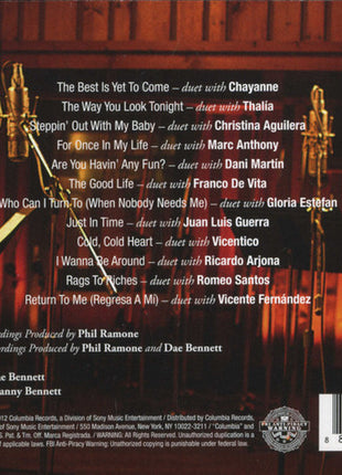 Tony Bennett : Viva Duets (CD, Album)