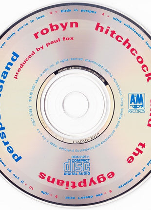 Robyn Hitchcock & The Egyptians : Perspex Island (CD, Album)