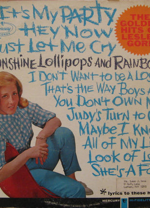 Lesley Gore : The Golden Hits Of Lesley Gore (LP, Comp, Mono, RE, Pit)