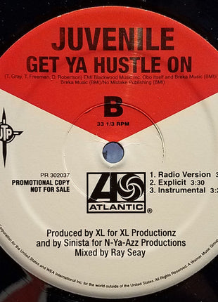 Juvenile (2) : Rodeo / Get Ya Hustle On (12", Single, Promo)