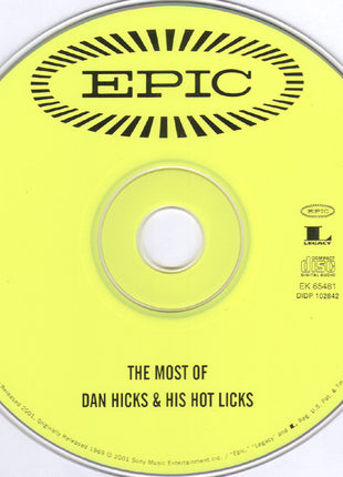 Dan Hicks And His Hot Licks : The Most Of Dan Hicks & His Hot Licks (CD, Comp)