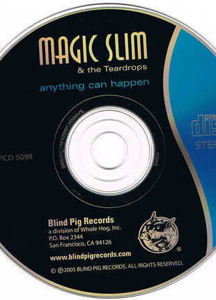 Magic Slim & The Teardrops : Anything Can Happen (CD, Album)