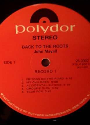 John Mayall : Back To The Roots (2xLP, Album, Hol)
