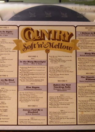 Various : Country Soft 'N' Mellow (7xLP, Comp)