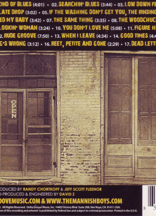 The Mannish Boys (2) : Lowdown Feelin' (CD, Album)