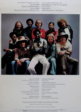 Tower Of Power : Ain't Nothin' Stoppin' Us Now (LP, Album)