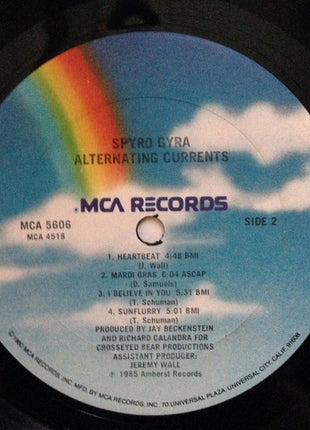Spyro Gyra : Alternating Currents (LP, Album, Club, CRC)