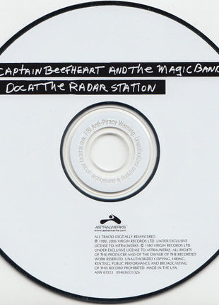 Captain Beefheart And The Magic Band : Doc At The Radar Station (CD, Album, RE, RM)