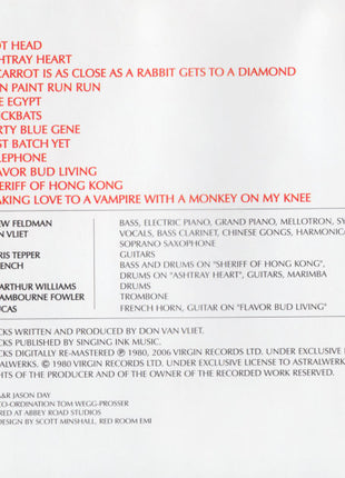 Captain Beefheart And The Magic Band : Doc At The Radar Station (CD, Album, RE, RM)
