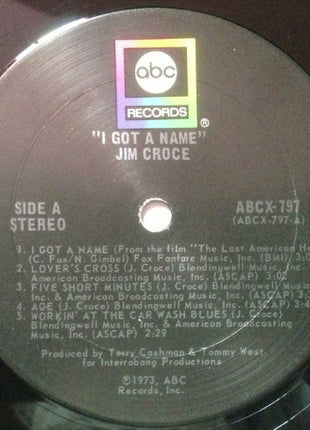 Jim Croce : I Got A Name (LP, Album)
