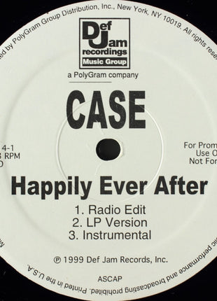 Case : Happily Ever After (12", Promo)