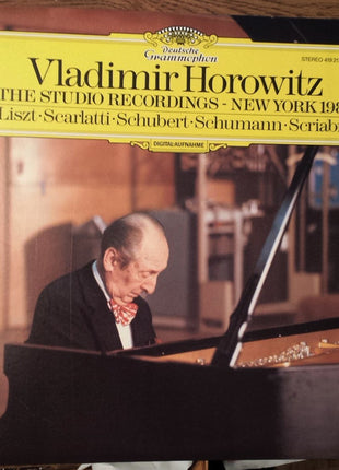 Vladimir Horowitz : The Studio Recordings - New York 1985: Liszt · Scarlatti · Schubert · Schumann · Scriabin (LP, Album, Club, Gat)