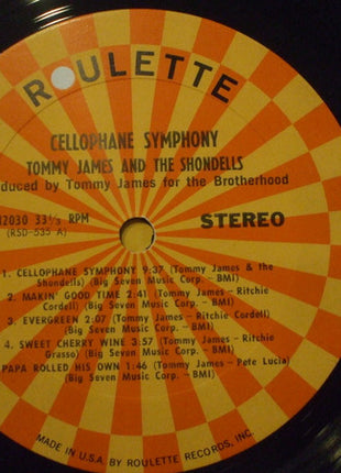 Tommy James And The Shondells* : Cellophane Symphony (LP, Album, Ter)