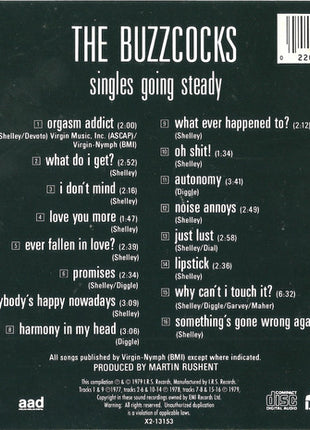 Buzzcocks : Singles Going Steady (CD, Comp, RE)