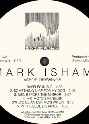 Mark Isham : Vapor Drawings (LP, Album)