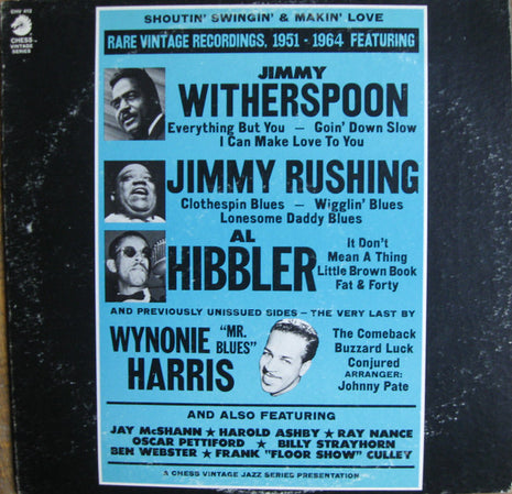 Various : Shoutin' Swingin' & Makin' Love (LP, Comp, Mono, Promo)