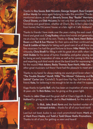 Nick Moss And The Flip Tops : Live At Chan's - Combo Platter n°2 (CD, Album)