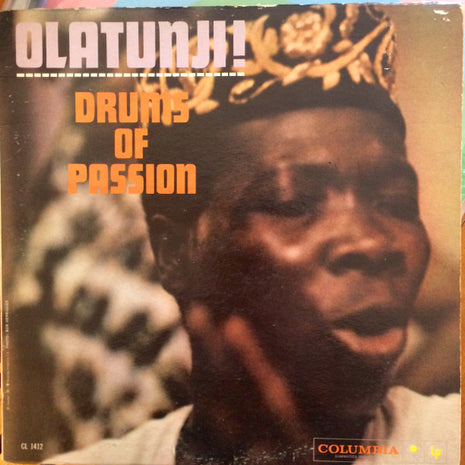 Babatunde Olatunji : Drums Of Passion (LP, Album, Mono, RP)