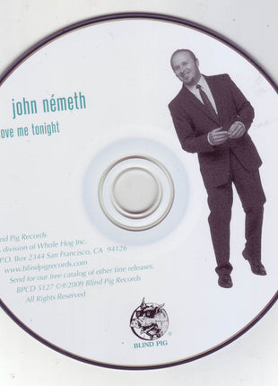 John Németh : Love Me Tonight (CD, Album)