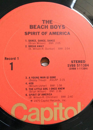 The Beach Boys : Spirit Of America (2xLP, Comp, RE, Gat)