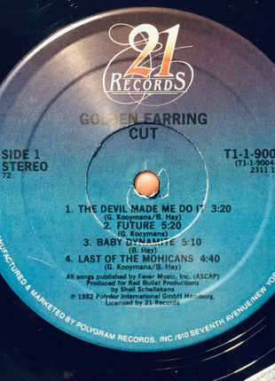 Golden Earring : Cut (LP, Album, 72 )