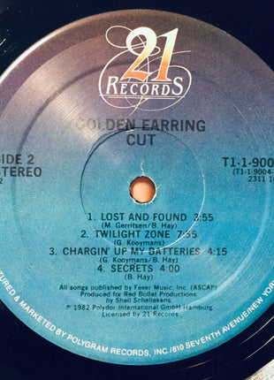 Golden Earring : Cut (LP, Album, 72 )