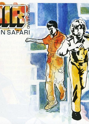the album cover for Air - Moon Safari [Import]