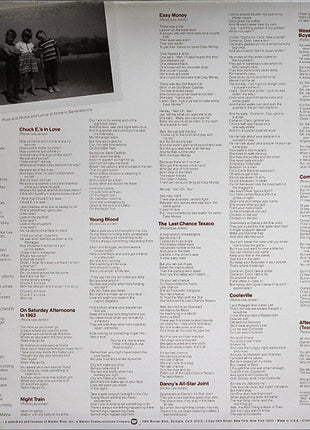 Rickie Lee Jones : Rickie Lee Jones (LP, Album, Win)