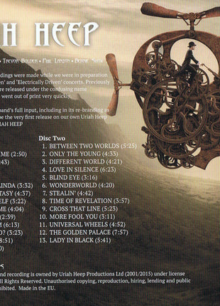 Uriah Heep : Totally Driven (2xCD, Album)