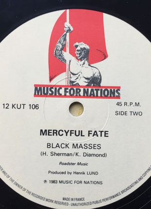 Mercyful Fate : Black Funeral (12", Single, Top)