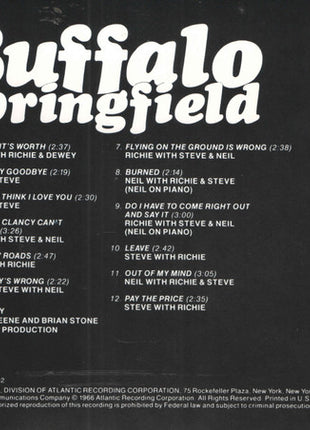 Buffalo Springfield : Buffalo Springfield (CD, Album, RE)