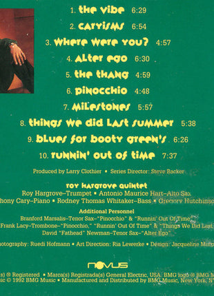 Roy Hargrove / Roy Hargrove Quintet : The Vibe (CD, Album)
