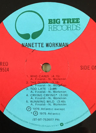 Nanette Workman : Nanette Workman (LP, Album, PR)