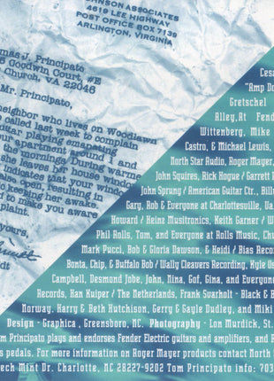 Tom Principato : Tip Of The Iceberg (CD, Album)