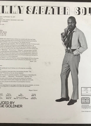 Jimmy Sabater : Solo (LP)
