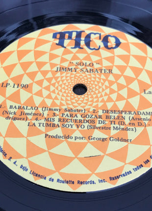 Jimmy Sabater : Solo (LP)