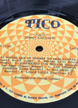 Jimmy Sabater : Solo (LP)