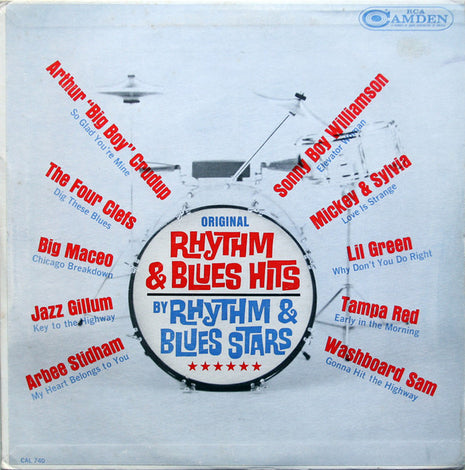 Various : Original Rhythm And Blues Hits By Rhythm And Blues Stars (LP, Comp, Mono)