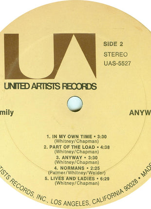 Family (6) : Anyway (LP, Album)