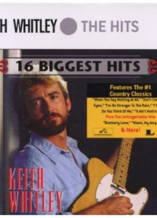 the album cover for Keith Whitley - 16 Biggest Hits