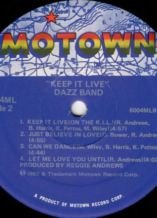 Dazz Band : Keep It Live (LP, Album)